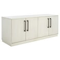 thumbnail image 5 of SAFAVIEH Couture Mallory Classic Television Stand for TVs up to 66", White Wash, 5 of 17