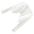 thumbnail image 6 of Ice Silk Long Sleeve Open Front Outwear Women White Summer Breathable Thin Sun Protection Outwear White Free Size, 6 of 7