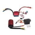 thumbnail image 1 of Kit de motor sin escobillas RC, motor sin escobillas S2838 3200KV Motor KV AES KG Servo Combo RC Kit de controlador de velocidad del motor Eleve su experiencia, 1 of 14