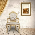 thumbnail image 3 of Millet, Karyn 13x18 Gold Ornate Wood Framed with Double Matting Museum Art Print Titled - Goldie I, 3 of 4