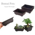 thumbnail image 5 of Plastic Balcony Home Decor Square/Rectangle Planters Garden Supplies Nursery Pots Bonsai Pots SQUARE L, 5 of 8