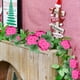 thumbnail image 5 of Enredaderas De Rosas De Plástico Arco de guirnalda artificial de sandías rojas de 250 cm (98 pies) con Rkxzt, 5 of 8