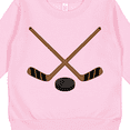 thumbnail image 3 of Inktastic Sports Hockey Sticks Toddler Sweatshirt, 3 of 4