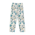 thumbnail image 5 of Xecao Rose Flowers Men's Straight Lounge Pajama Pants: The Ultimate in Comfortable Sleepwear, 5 of 9