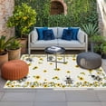 thumbnail image 2 of Sunflowers Bee Outdoor Rug for Patio/Deck/Porch, Non-Slip Large Area Rug 5 x 7 Ft, Summer Watercolor Farmhouse Country Floral Indoor Outdoor Rugs Washable Area Rugs, Camping Rug Carpet Runner, 2 of 8