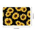 thumbnail image 3 of Fotbe Extra Durable Door Mat - Dirt Trapping Outdoor Welcome Mats - Non-Slip Outdoor Door Mats - Low Profile Front Door Mat - Indoor (16" x 24", Sunflower 6 ), 3 of 9
