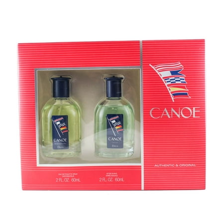 Canoe 2 Pc. Gift Set ( Eau De Toilette Spray 2.0 Oz / 60 Ml + Aftershave Splash 2.0 Oz. / 60 Ml (Best Smelling Aftershave Splash)