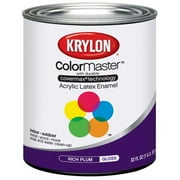 Krylon Latex Rich Plum Quart