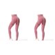 thumbnail image 2 of Guardurnaity Pantalones elásticos de cintura alta para mujer, pantalones deportivos hasta los tobillos de entrenamiento para niñas, pantalones Vino rojo L 2piezas, 2 of 6