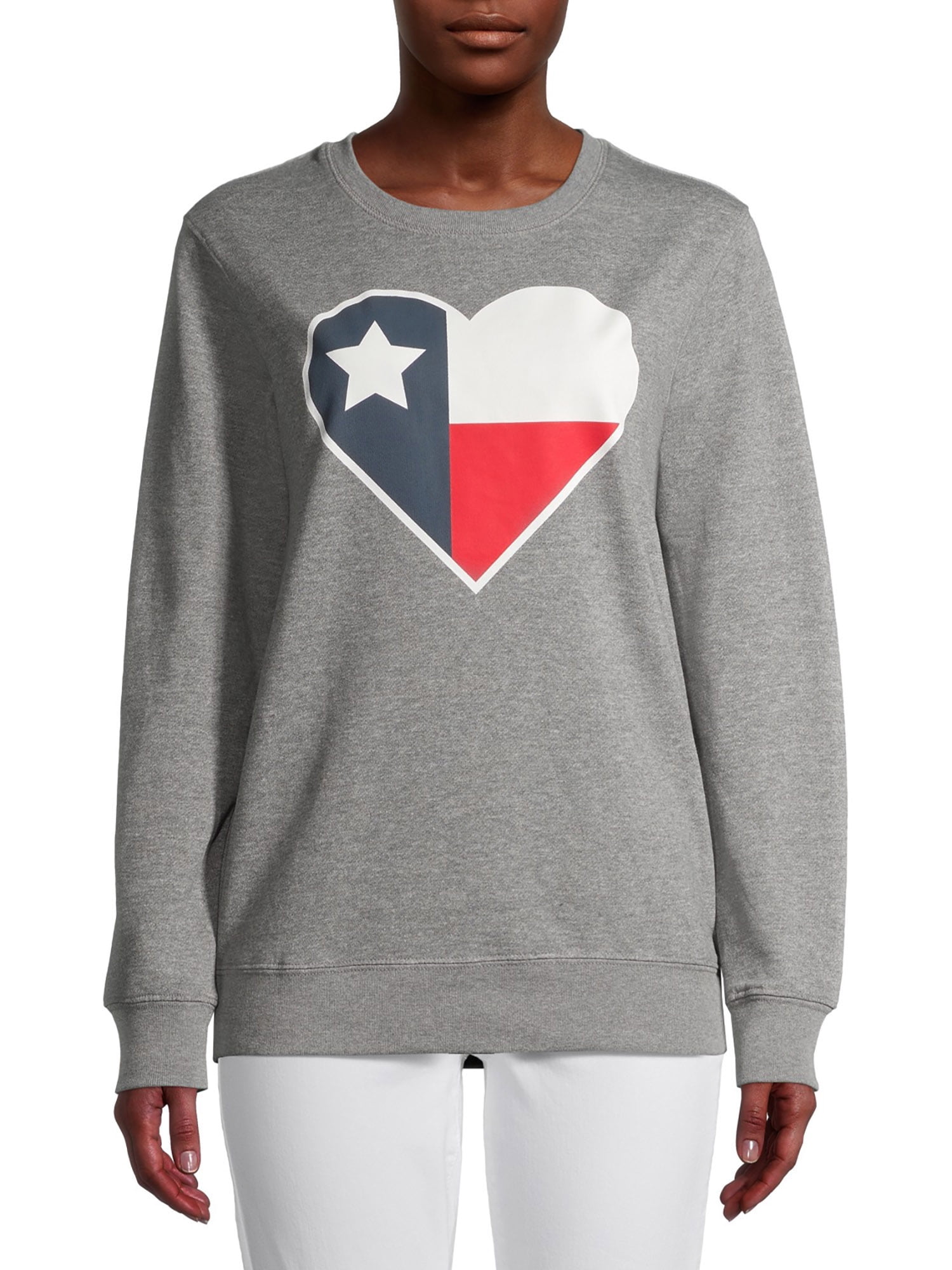 women's heart sweatshirt