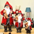 thumbnail image 5 of 60/45/30 cm Decoraciones navideñas creativas de Papá Noel grande para el hogar Juguete de regalo de Año Nuevo para niños Navidad Natal 2023 Año Nuevo, 5 of 5