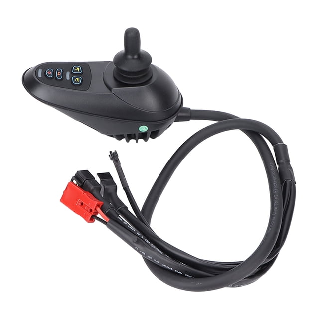 Controlador de Joystick de Silla de Ruedas, Controlador de Silla de Rueda Resistente Profesional A la Abrasión Lisa Velocidad Ajustable Alta Seguridad Para Equipos de