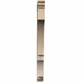 thumbnail image 2 of Ekena Millwork 3 1/2"W x 32"D x 44"H Balboa Traditional Smooth Bracket, Douglas Fir, 2 of 13