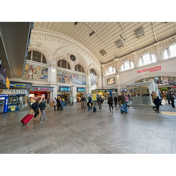 Bremen Travel Railway Station Train Railway Inch By 30 Inch Laminated Poster With Bright Colors And Vivid Imagery Fits Perfectly In Many Attractive Frames Walmart Com Walmart Com