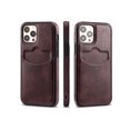 thumbnail image 1 of [PST] iPhone 12 Pro Max Leather Case, Premium Leather Case Cover with Single Card Slot Pocket, 1 of 2