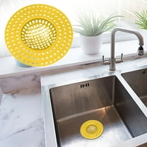Plastic Sink Strainer Filter Scalable Adjustable Kitchen Drain Blockage Preventer | Drainage Network Floor Filter | Bathroom Sink Trap | Universal Fit Easy Clean | 1 Pack