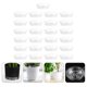 thumbnail image 4 of 25pcs Simple FlowerPot Bandeja Home Plástico Flor Pot Base Planter Bandeja de agua, 4 of 6
