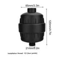 thumbnail image 3 of Mistaha Shower Filter with Filter Cartridges Leak-proof Gasket Teflon Tape 20 Stage High Output Shower, 3 of 8