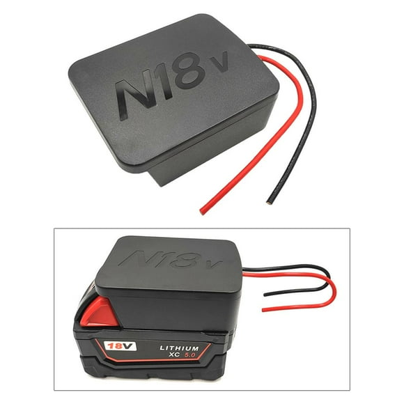 Adaptador de Batería para Battery N18v Dock Power Connector DIY Robotics Upgarde Battery Power Connector Adpator Accessoroies Cola Adaptador de litio