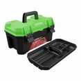 thumbnail image 3 of Cajas de Herramienta Plástica de 19" con Tapa Verde Neon, 3 of 5