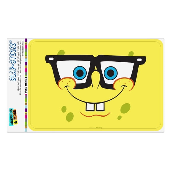 SpongeBob Nerd Face Home Business Office Sign