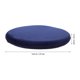 thumbnail image 2 of OULII Para Asiento De Bar Redonda Con Espuma Viscoelástica Para Taburetes Azul, 2 of 6