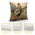 thumbnail image 4 of MLJA Farm Rooster Pillow Covers with Welcome to Quote Print Pillow Cases for Farmhouse Décor Housewarming Gifts Cushion Cover, 4 of 5