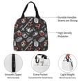 thumbnail image 2 of Kdxio Japanese Sushi Hashi Print Insulated Lunch Bag,Reusable Tote Lunch Box for Women Men,Leakproof Cooler Lunch Bags for Work Office Travel Picnic, 2 of 6