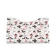 thumbnail image 2 of Goofa Dachshund Dog Puppy Pattern Triangle Square Tissue Box Cover, Modern PVC Leathe Facial Paper Holder,Decorative Holder/Organizer for Bathroom Vanity Countertop, 2 of 9