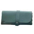thumbnail image 2 of Portable Faux Leather Glasses Case, Flexible Sunglasses Pouch Slim Case for Women Men Eyeglass Case, 2 of 7