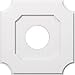 thumbnail image 3 of Ekena Millwork CMP22LE-07000 22 in. OD x 7 in. ID Square Locke Architectural Grade PVC Contemporary Ceiling Medallion, 3 of 4