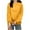 Yellow, variant on cfhntfmh Sweatshirt for Women Solid Color Loose Fit Pullover Long Sleeve Crewneck Sweatshirt Women Causal Fall Trendy Clothes