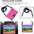 thumbnail image 3 of Kids Case for Lenovo Tab 4 10, Kids Friendly Light Weight Non-Toxic EVA Shockproof Case with Handle Stand Strap, Shoulder Belt for Lenovo Tab 4 10.1 Inch Tablet 2017 (Model: TB-X304), 3 of 6