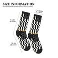 thumbnail image 3 of Women's Men's California America Flags Colorful Novelty Pattern Crew Athletic Socks, 3 of 7
