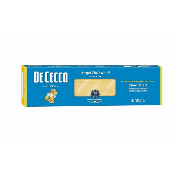 De Cecco Pasta, Angel Hair, 16 Ounce (Pack of 3)