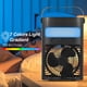 thumbnail image 5 of Ventilador de refrigeración de aire acondicionado portátil, enfriador de aire de CA evaporativo de 700 ml con luz LED de 7 colores, temporizador 2H/4H, 3 velocidades de viento y 3 modos de pulverizaci, 5 of 8