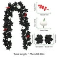 thumbnail image 2 of Christmas Garlands Hwkond Halloween Decoration Artificial Leaf Garland Rattan Hanging Maple Leaf Garland Indoor Home Halloween Christmas Party Mantel Decoration Up to 60% Off, 2 of 8
