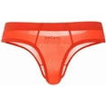 thumbnail image 3 of JOCKMAIL 4PCS/Pack Mens Thongs Underwear JockStrap Mens Bikini Underwear G-string for Men Ice Silk Underwear, 3 of 8