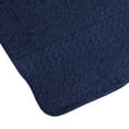 thumbnail image 3 of Mainstays 100% Cotton Washcloth, Super Soft and highly absorbent Basic Solid Premium Washcloth for Bathroom, Hotels, Spa and Gym – Navy, 3 of 7