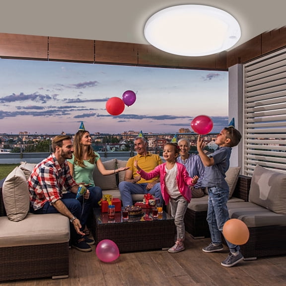 Neoglint LED Motion Sensor Ceiling Light, Dimmable Night Light with 3 Color Temps, Remote Control, 30/60 Min Timer, Magnetic Mount, 5000mAh Rechargeable for Closet, Hallway, Bathroom, Kitchen