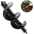 thumbnail image 4 of Broca para barrena de jardín, broca en espiral para jardín, taladro eléctrico, barrena para jardín, vástago hexagonal, broca en espiral, herramienta de jardinería para plantar plántulas y bulbos - 8 * 30 cm ER, 4 of 5