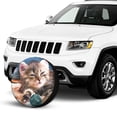 thumbnail image 2 of Kdxio Playful Cat for Tire Cover Wheel Protectors Tyre Covers Weatherproof Wheel Covers Universal Fit for Trailer Rv SUV Truck Camper Travel Trailers 16 inch, 2 of 8