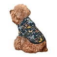thumbnail image 2 of Yiaed Flowers Butterfly Print Dog Hoodie Security Pet Dog Costume Pets Dog Hoodie Sweatshirt with Pocket for Small Dogs-Small, 2 of 5