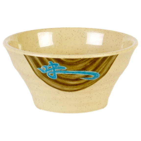 Excellante Wei melamine dinnerware collection 8 oz, 4 3/8" deep saucer, comes in dozen