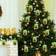 thumbnail image 5 of Decoraciones navideñas, adornos navideños, regalos navideños, corazón navideño, bola verde suave, decoración para árbol de Navidad, bola para chimenea de interior, decoración colgante, juego de bolas, 5 of 5