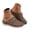Brown, variant on Wedge Clogs for Women Arch Support Closed Toe Slip on Comfortable Casual Dressy Mules Shoes