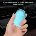 thumbnail image 6 of ZKAUTO Car Coasters for Cup Holders [4 Pack] - 2.75In Silicone Auto Mug Mats - Universal Non-Slip Recessed Car Interior Accessories - Sky Blue, 6 of 14