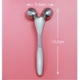 thumbnail image 2 of Rodillo de masaje facial 3D de salón I Masajeador de estiramiento facial con rodillo facial I Masajeador facial antiarrugas de estiramiento facial instantáneo Perfecto para un regalo, 2 of 6