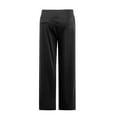 thumbnail image 7 of HKYNLAG Flare Dress Pants Women Stretchy High Waisted Wide Leg Work Pants Business Casual Office Trousers Bootcut Slacks with Pockets Black S, 7 of 7