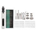 thumbnail image 1 of Electric Engraving Pen, USB Charging, Cordless, Indicator Lights, Automatic Power Failure Protection, Mini Grinding Pen, Silver, 1 of 4